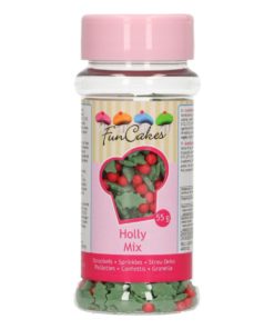 Streudekor FunCakes Holly Mix
