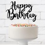 Tortentopper Happy Birthday PartyDeco - Schwarz_3